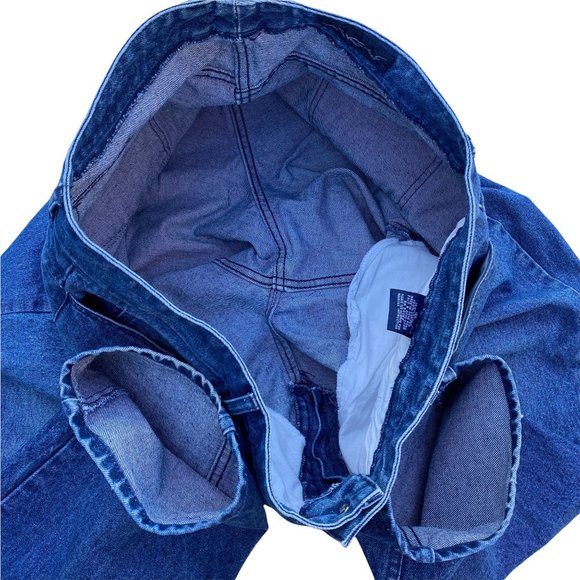 GLORIA VANDERBILT Mom Jeans Size 38 High Waist 38"W 28”I Medium Wash Vtg 80s 90s - Picture 7 of 12